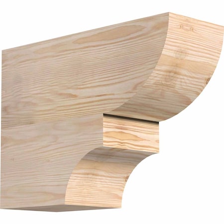 Ekena Millwork Ridgewood Smooth Rafter Tail, Douglas Fir, 5 1/2"W x 12"H x 16"L RFT06X12X16RID00SDF